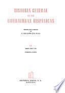 Historia general de las literaturas hispánicas: Siglos XVIII y XIX. 2 v