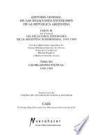 Historia general de las relaciones exteriores de la República Argentina