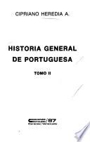 Historia general de Portuguesa