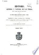 Historia general y natural de las Indias