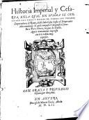 Historia imperial y cesarea