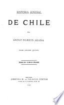 Historia jeneral de Chile: pte. 9. Organizacion de la republica, 1820-1833