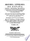 Historia Literaria de España, desde su prima poblacion hasta nuestros días, etc. (Apologia del tomo V., etc.).