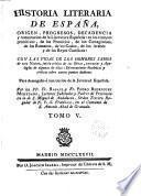 Historia literaria de España desde su primera poblacion hasta nuestros dias, 6