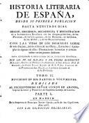 Historia Literaria De España