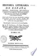 Historia literaria de España