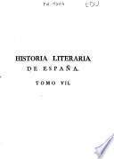 Historia literaria de España