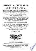 Historia literaria de España ...