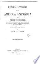 Historia literaria de la América española