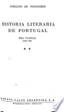 Historia literaria de Portugal: Era clásica (1502-1825)