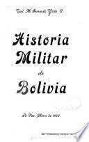 Historia militar de Bolivia