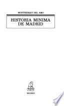 Historia mínima de Madrid