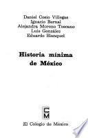 Historia mínima de México