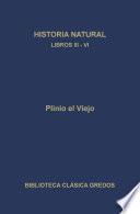 Historia natural. Libros III-IV