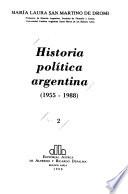 Historia política argentina, 1955-1988