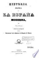 Historia política de la España moderna