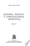 Historia política y constitucional argentina