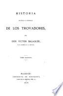 Historia política y literaria de los trovadores