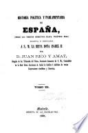 Historia política y parlamentaria de España
