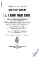 Historia política y parlamentaria de S.A. D. Baldomero Fernández Espartero ...