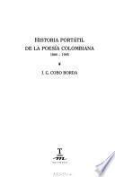 Historia portátil de la poesía colombiana