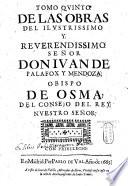 Historia real sagrada luz de principes y subditos injusticias que inter vinieron en la muerte de Christo bien nuestro. Por el ilust.mo y reverendissimo señor Don Juan de Palafox y Mendoza,...