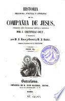 Historia religiosa, política y literaria de la Compañía de Jesús