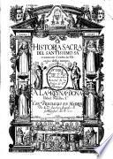 Historia Sacra del Santísimo Sacramento
