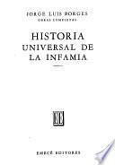 Historia universal de la infamia. Historia de la eternidad. Ficciones