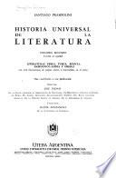 Historia universal de la literatura ...