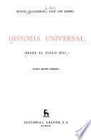 Historia universal hasta el siglo XIII