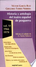 Historia y antología del teatro español de posguerra (1940-1975)