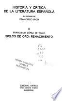 Historia y crítica de la literatura española