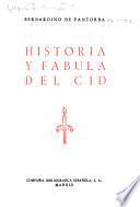 Historia y fábula del Cid
