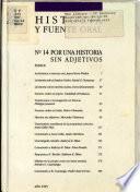 Historia y fuente oral