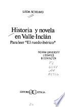 Historia y novela en Valle-Inclán