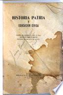 Historia y patria y educación cívica