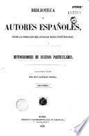 Historiadores de sucesos particulares