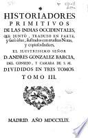 Historiadores primitivos de las Indias Occidentales