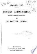 Historias estraordinarias [sic]