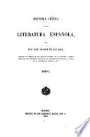 Historica crítica de la literatura española