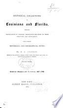 Historical Collections of Louisiana and Florida