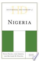 Historical Dictionary of Nigeria