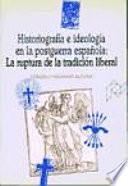 Historiografía e ideología en la postguerra española