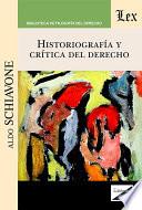Historiografía y crítica del derecho