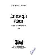 Historiología cubana