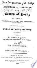 History, Directory & Gazeteer, of the County of York