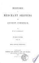History of Merchant Shipping and Ancient Commerce