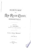 History of New Haven County, Connecticut