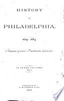 History of Philadelphia, 1609-1884